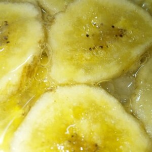 ♥　バナナのハニーバターソース　♥